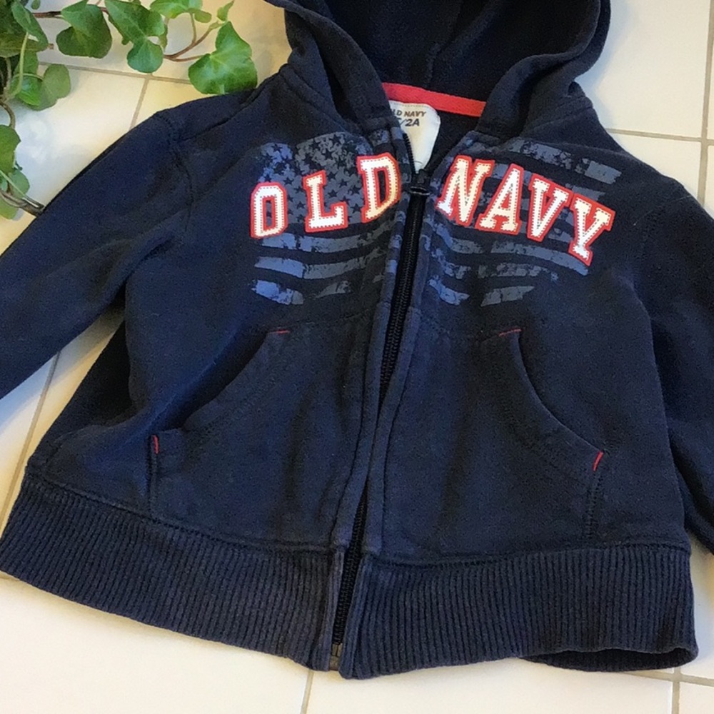‘Old Navy’ Hooded Jersey Jacket - Picture 1 of 4